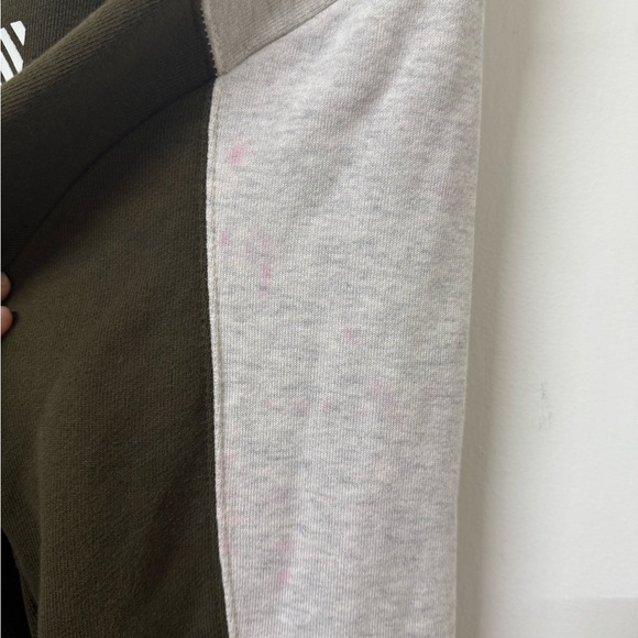 Nike Men's Crewneck Sweater - Gray, Red, and Green - Picture 4 of 9